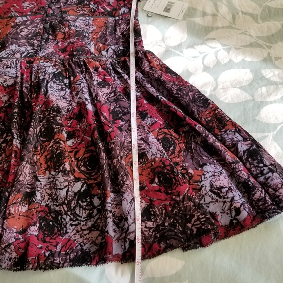 Free People Perfect Dream Dress in Berry Combo - Picture 6 of 8